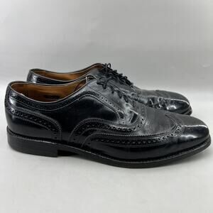 Allen Edmonds Fairhaven Brogue Oxford Men Size 12 D Black Wingtip Dress Shoes